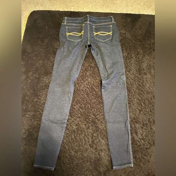 Abercrombie & Fitch Stretchy Dark Skinny Jeans Size 2L - Picture 3 of 4
